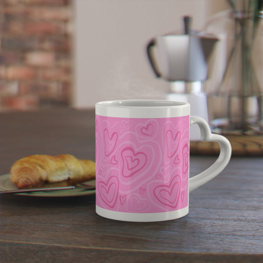 Lovely Heart-Shaped Mug