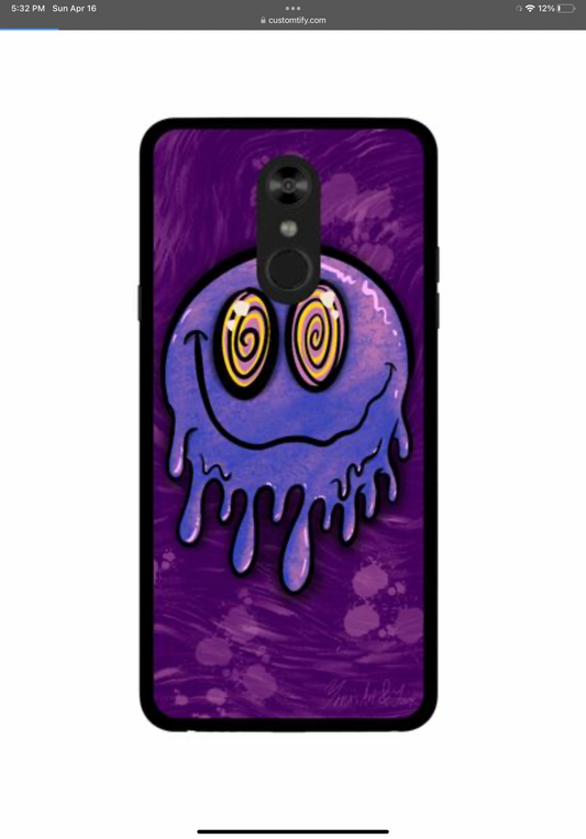 Purple LG phone Case